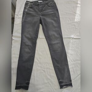 Good American Charcoal Skinny Jeans Size 4